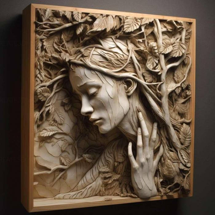 نموذج ثلاثي الأبعاد لآلة CNC 3D Art 